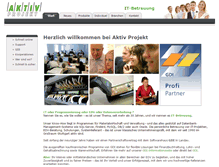 Tablet Screenshot of aktivprojekt.eu